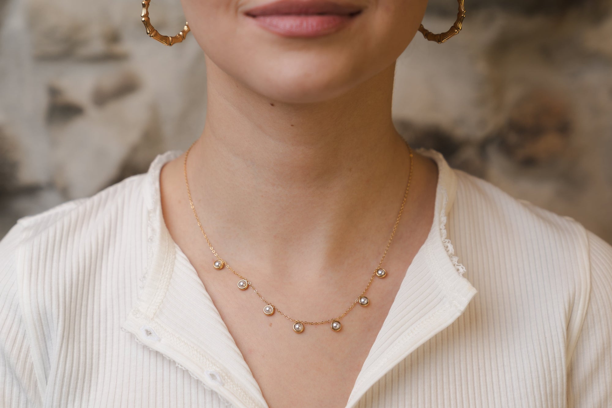 Creolen im Bambus-Look – Zeitlose Eleganz aus Edelstahl