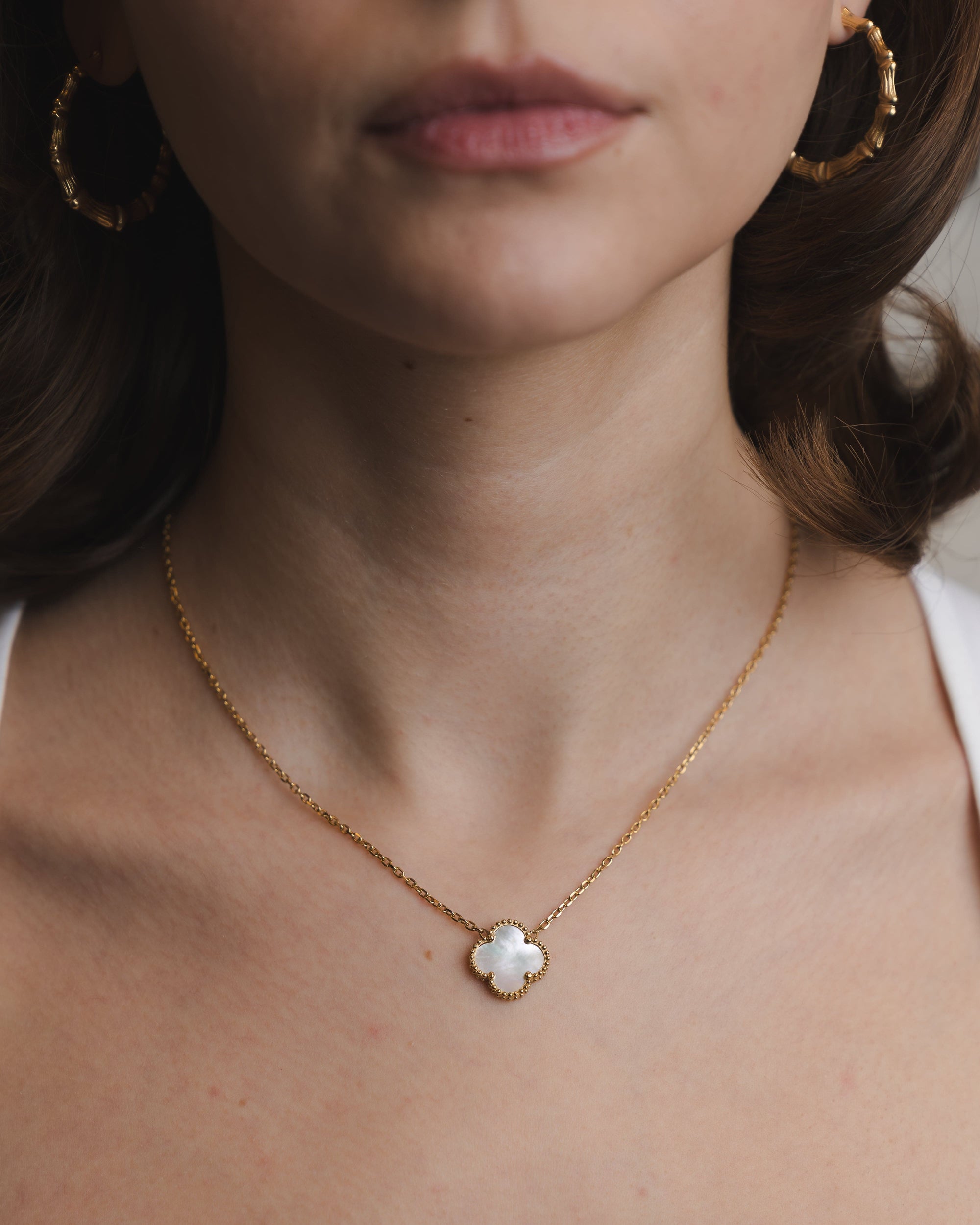 Creolen im Bambus-Look – Zeitlose Eleganz aus Edelstahl