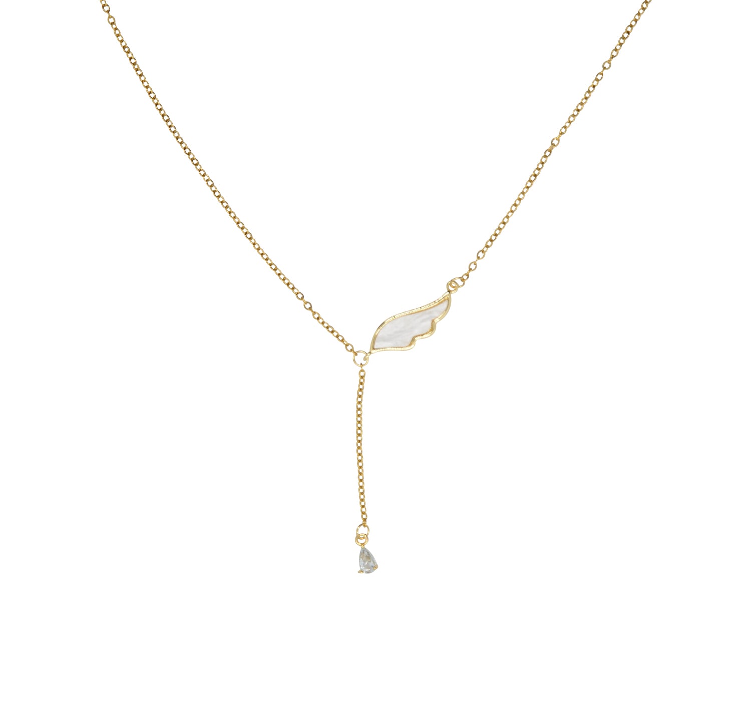 Engelsflügel Halskette